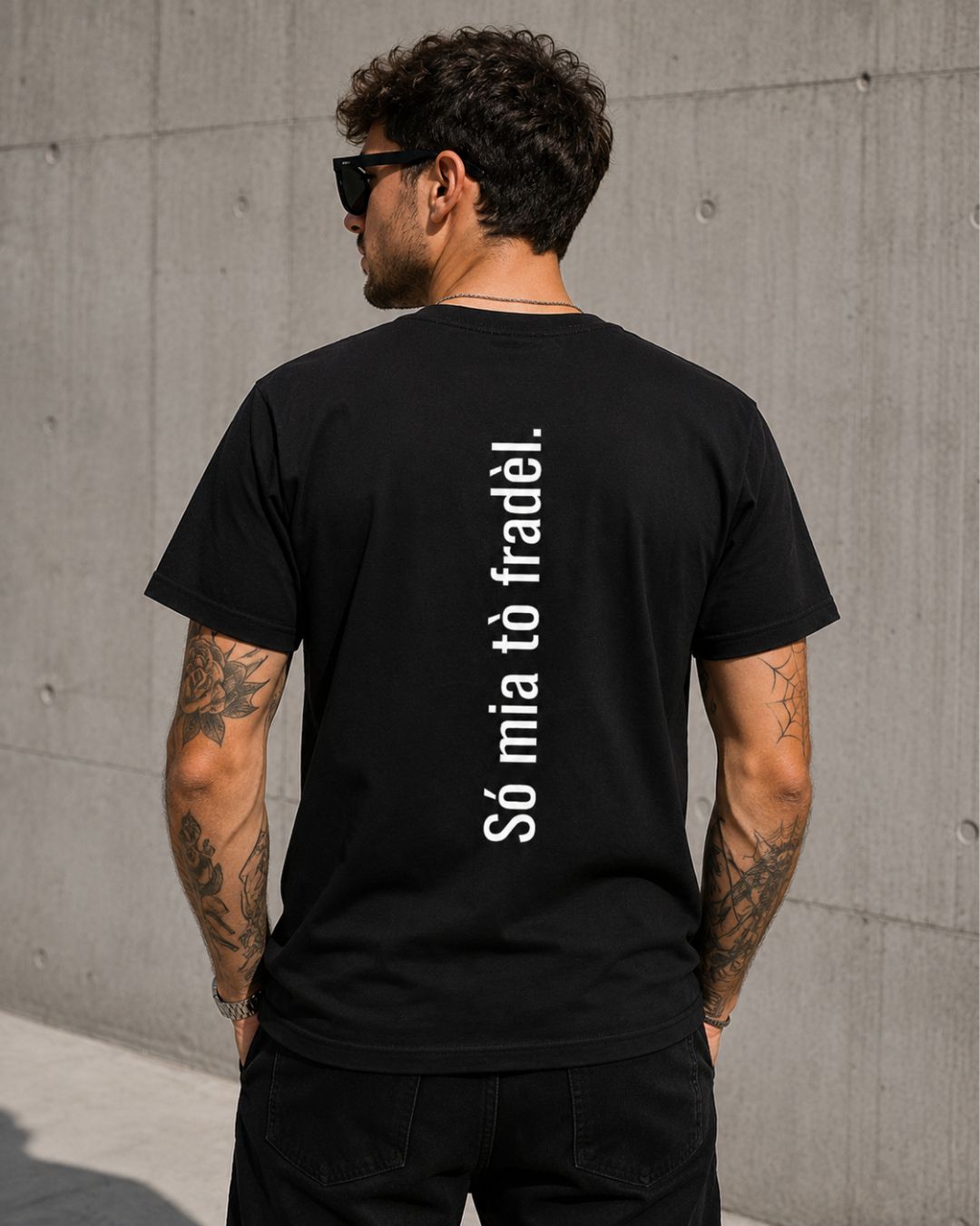 T-shirt SÒ MIA TÒ FRADÈL 😎